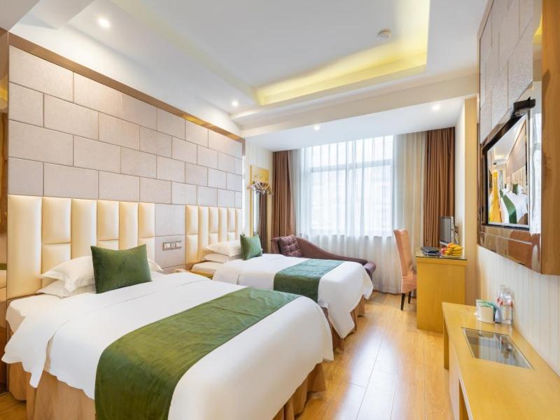Greentree Inn Zhejiang Jinhua Yiwu International Trade City Changchun Street Shell Hotel Экстерьер фото