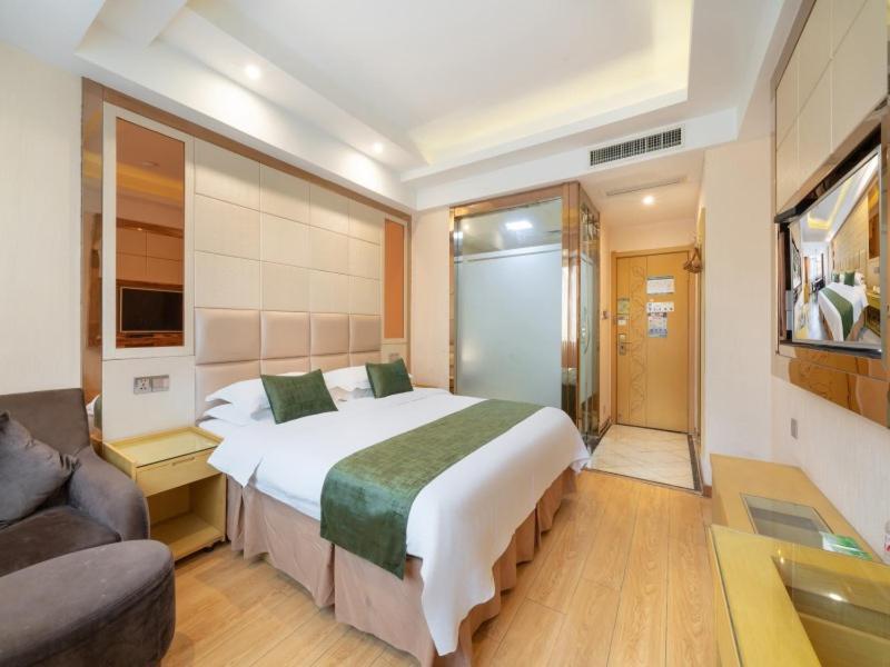 Greentree Inn Zhejiang Jinhua Yiwu International Trade City Changchun Street Shell Hotel Экстерьер фото