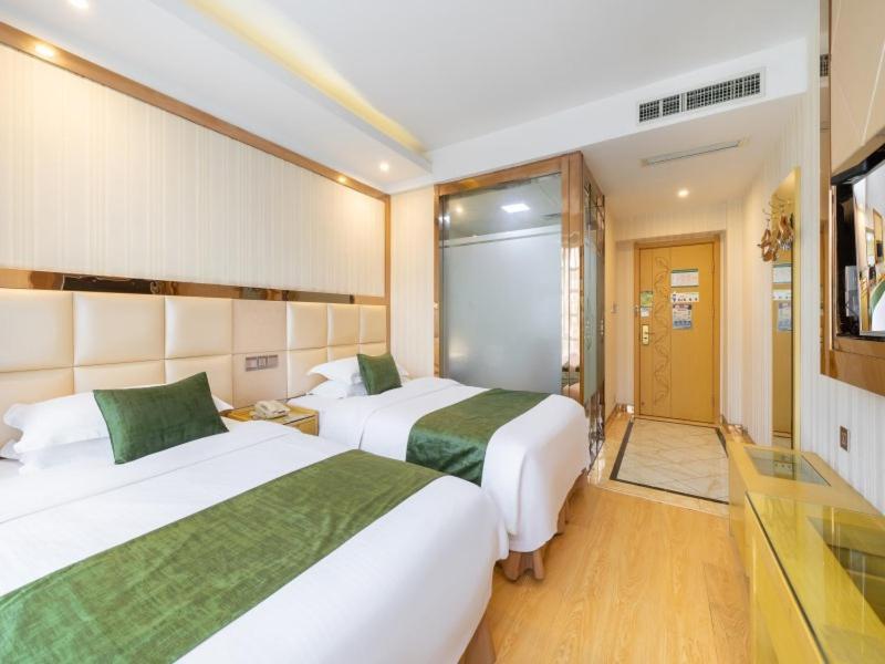 Greentree Inn Zhejiang Jinhua Yiwu International Trade City Changchun Street Shell Hotel Экстерьер фото